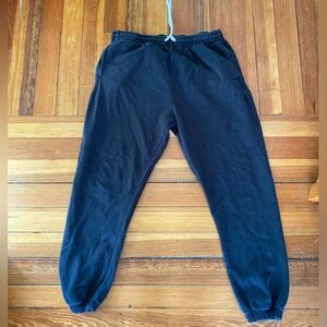 Lightly loved Pacsun black sweatpants joggers sized XL